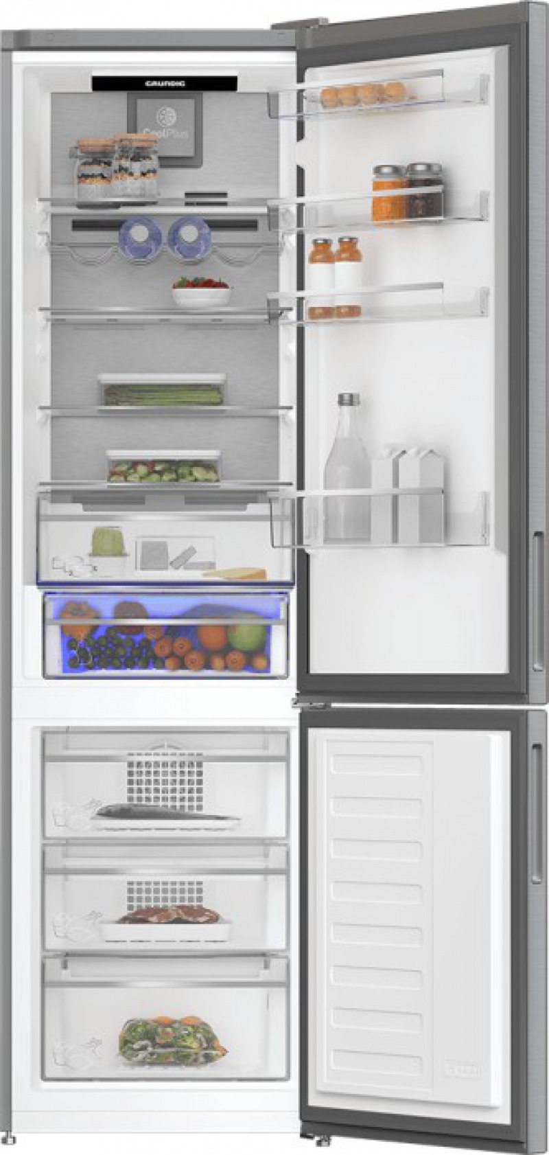 GRUNDIG PRÉMIUM KOMBINÁLT HŰTŐSZEKRÉNY GKN 26231 XR