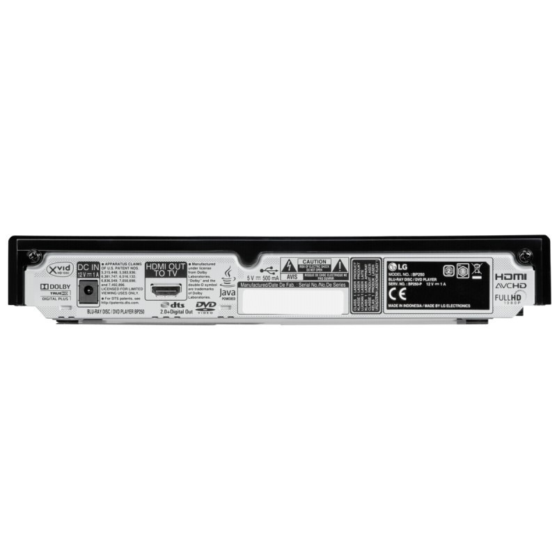 LG BP250 BLURAY LEJÁTSZÓ